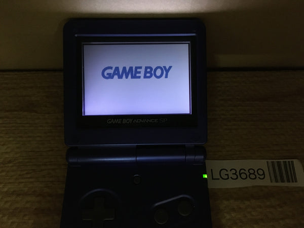 LG3689 No Battery GameBoy Advance SP Azurite Blue Game Boy Console Japan