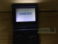 LG3690 Plz Read Item Condi GameBoy Advance SP Azurite Blue Game Boy Console Japan
