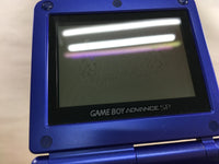 LG3690 Plz Read Item Condi GameBoy Advance SP Azurite Blue Game Boy Console Japan