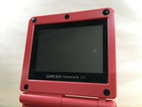 LG3691 No Battery GameBoy Advance SP Red Char Limited Game Boy Console Japan