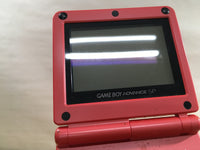 LG3691 No Battery GameBoy Advance SP Red Char Limited Game Boy Console Japan