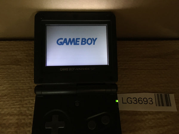 LG3693 Plz Read Item Condi GameBoy Advance SP Onyx Black Game Boy Console Japan