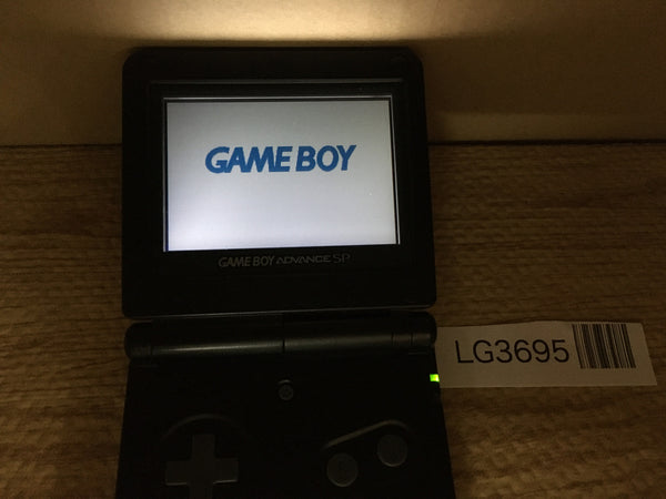 LG3695 No Battery GameBoy Advance SP Onyx Black Game Boy Console Japan