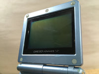 LG3696 Plz Read Item Condi GameBoy Advance SP Pearl Blue Game Boy Console Japan