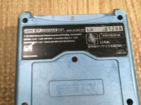 LG3696 Plz Read Item Condi GameBoy Advance SP Pearl Blue Game Boy Console Japan