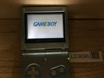 LG3696 Plz Read Item Condi GameBoy Advance SP Pearl Blue Game Boy Console Japan