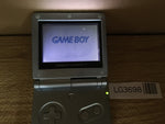 LG3698 Plz Read Item Condi GameBoy Advance SP Pearl Blue Game Boy Console Japan