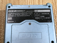 LG3699 Plz Read Item Condi GameBoy Advance SP Pearl Blue Game Boy Console Japan