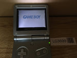 LG3699 Plz Read Item Condi GameBoy Advance SP Pearl Blue Game Boy Console Japan