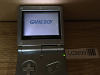LG3699 Plz Read Item Condi GameBoy Advance SP Pearl Blue Game Boy Console Japan