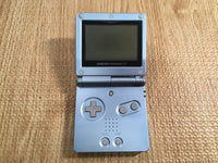 LG3699 Plz Read Item Condi GameBoy Advance SP Pearl Blue Game Boy Console Japan