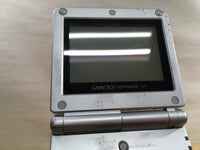 LG3701 Plz Read Item Condi GameBoy Advance SP Platinum Silver Game Boy Console Japan