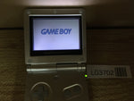 LG3702 Plz Read Item Condi GameBoy Advance SP Platinum Silver Game Boy Console Japan