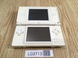 LG3713 Not Working Nintendo DS Lite Crystal White Console Japan