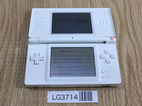 LG3714 Plz Read Item Condi Nintendo DS Lite Crystal White Console Japan
