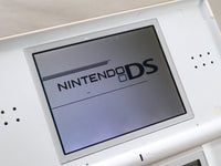 LG3714 Plz Read Item Condi Nintendo DS Lite Crystal White Console Japan