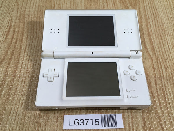 LG3715 Not Working Nintendo DS Lite Crystal White Console Japan