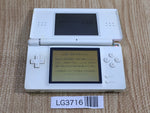 LG3716 Plz Read Item Condi Nintendo DS Lite Crystal White Console Japan