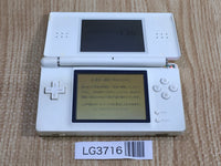 LG3716 Plz Read Item Condi Nintendo DS Lite Crystal White Console Japan