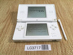 LG3717 No Battery Nintendo DS Lite Crystal White Console Japan