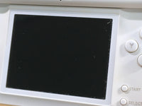 LG3718 Plz Read Item Condi Nintendo DS Lite Crystal White Console Japan