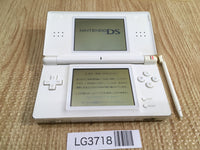 LG3718 Plz Read Item Condi Nintendo DS Lite Crystal White Console Japan