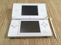 LG3718 Plz Read Item Condi Nintendo DS Lite Crystal White Console Japan