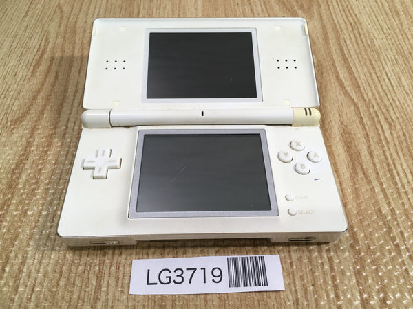 LG3719 Not Working Nintendo DS Lite Crystal White Console Japan