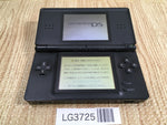 LG3725 Plz Read Item Condi Nintendo DS Lite Jet Black Console Japan