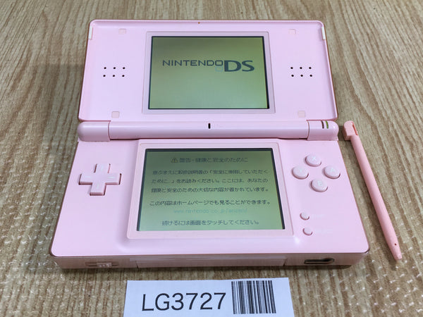 LG3727 Plz Read Item Condi Nintendo DS Lite Noble Pink Console Japan