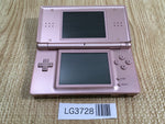 LG3728 Not Working Nintendo DS Lite Metallic Rose Console Japan