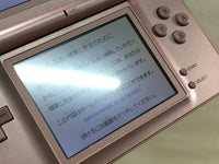 LG3729 No Battery Nintendo DS Lite Metallic Rose Console Japan