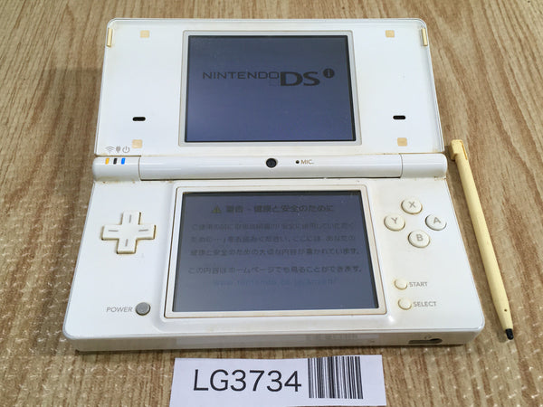 LG3734 Plz Read Item Condi Nintendo DSi DS White Console Japan