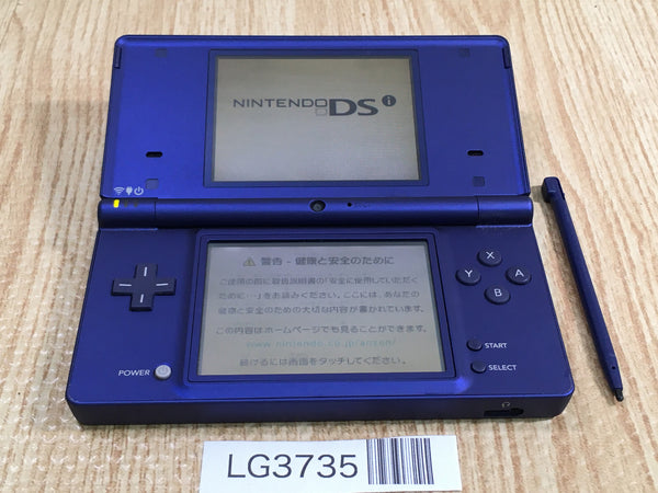 LG3735 Plz Read Item Condi Nintendo DSi DS Metallic Blue Console Japan