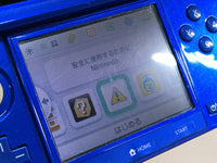 LG3741 Plz Read Item Condi Nintendo 3DS Cobalt Blue Console Japan