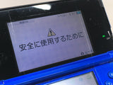 LG3741 Plz Read Item Condi Nintendo 3DS Cobalt Blue Console Japan