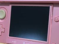 LG3743 Plz Read Item Condi Nintendo 3DS Misty Pink Console Japan