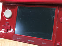 LG3745 Plz Read Item Condi Nintendo 3DS Flare Red Console Japan