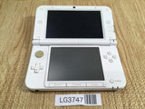 LG3747 Not Working Nintendo 3DS LL XL 3DS White Console Japan