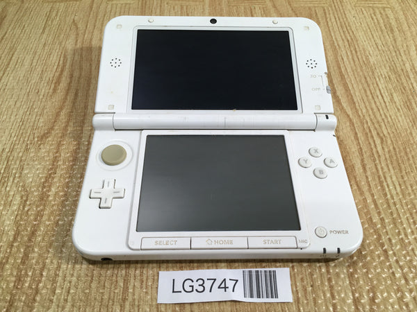 LG3747 Not Working Nintendo 3DS LL XL 3DS White Console Japan