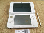 LG3748 Plz Read Item Condi Nintendo 3DS LL XL 3DS Pink White Console Japan