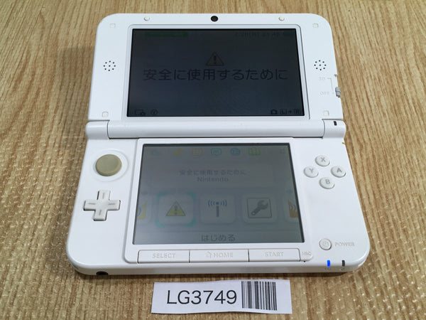 LG3749 Plz Read Item Condi Nintendo 3DS LL XL 3DS Pink White Console Japan