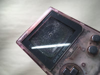 LG3756 Plz Read Item Condi GameBoy Pocket Clear Purple Game Boy Console Japan