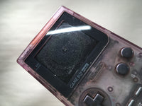 LG3756 Plz Read Item Condi GameBoy Pocket Clear Purple Game Boy Console Japan
