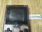 LG3756 Plz Read Item Condi GameBoy Pocket Clear Purple Game Boy Console Japan