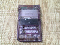 LG3756 Plz Read Item Condi GameBoy Pocket Clear Purple Game Boy Console Japan