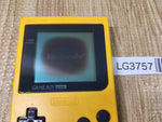 LG3757 Plz Read Item Condi GameBoy Pocket Yellow Game Boy Console Japan