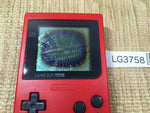 LG3758 Plz Read Item Condi GameBoy Pocket Red Game Boy Console Japan