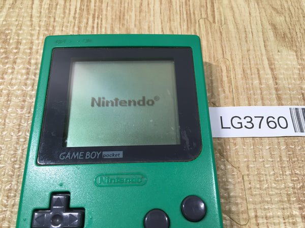 LG3760 Plz Read Item Condi GameBoy Pocket Green Game Boy Console Japan