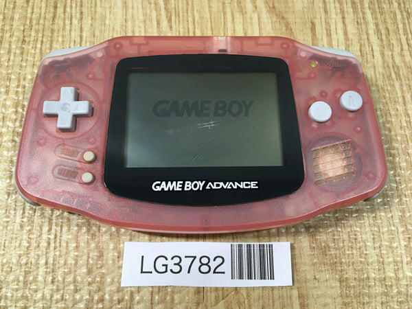 LG3782 Plz Read Item Condi GameBoy Advance Milky Pink Game Boy Console Japan